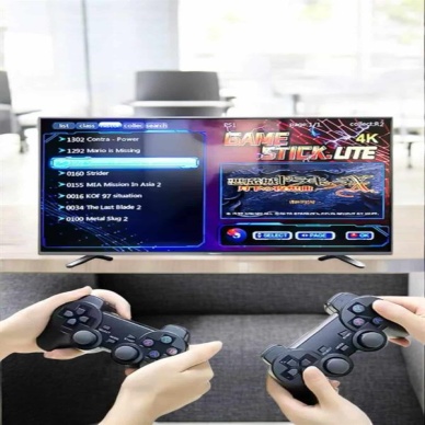 Game Stick 2000 Oyunlu 2.4G Kablosuz Çift Kol Yüksek Hassasiyetli Wireless