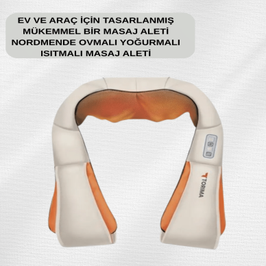 Ovmalı Isıtmalı Masaj Aleti – Boyun, Sırt, Bel, Omuz ve Bacak İçin