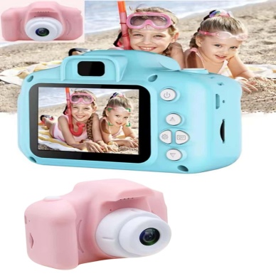 Dijital Fotoğraf Makinesi Çocuk Mini 1080p HD Kaliteli Renkli