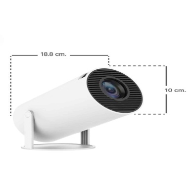 Taşınabilir Projeksiyon Ayaklı Projektör Android Uyumlu HDMI Girişli