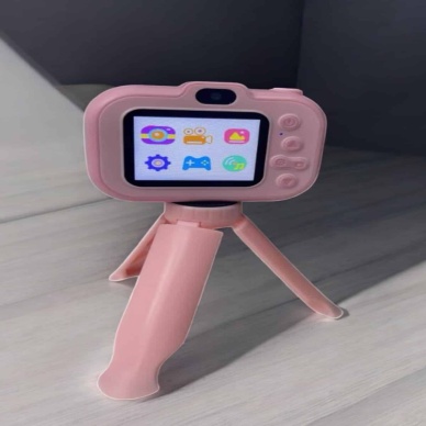 Ayaklı Mini Fotoğraf Makinesi Çocuk Için Eğitici Video Kamera