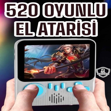Oyun Konsolu Retro Oyun Konsolu Tvye Bağlanabilir Taşınabilir