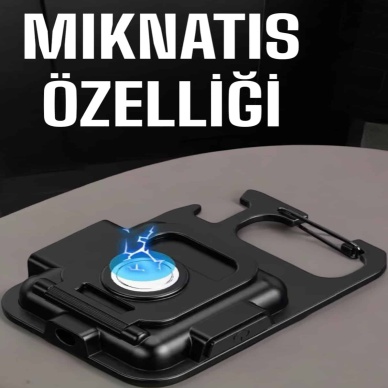 Kamp Işığı Çok Fonksiyonlu Taşınabilir Anahtarlık Kapak Açma Manyetik Özelliği