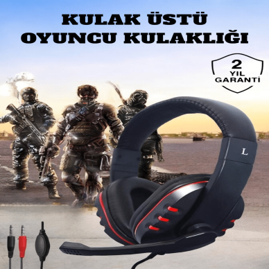 Mikrofonlu, Gürültü Engelleyici ve Dayanıklı Kulaklık: Oyun Performansınızı Zirveye Taşıyın