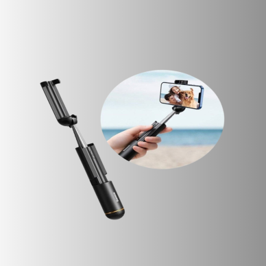 Bluetooth’lu Işıklı Selfie Çubuğu – Katlanabilir, 130 cm
