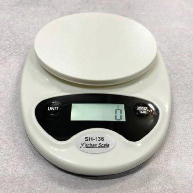 Hazneli Mutfak Terazisi Sh-136 - 5 Kg Hassas Dijital Tartı