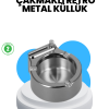Metal Küllük Çakmaklı Masa Üstü Şık Tasarım
