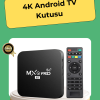 KESGİN MARKET ® 4K Ultra HD TV Box – 2GB RAM, 16GB Hafıza, Android Akıllı Medya Oynatıcı