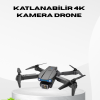 KESGİN MARKET ® 4K Katlanabilir Drone Uzaktan Kontrollü Wi-Fi Görüntü Aktarımlı