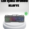KESGİN MARKET ® RGB Işıklı Oyuncu Klavye Mouse Seti – Türkçe Q, Ayarlanabilir DPI, Ergonomik ve Dayanıklı Tasarım