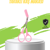 KESGİN MARKET ® Taraklı Kaş Düzeltme Makası – Hassas Şekillendirme ve Kolay Kullanım