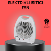 KESGİN MARKET ® Mini Elektrikli Isıtıcı 2000W – Termostatlı Fanlı Isıtma, Taşınabilir Tasarım