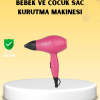 KESGİN MARKET ® Çocuklara Özel Mini Fön Makinesi – 500/1000W Güç – Düşük Gürültü
