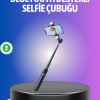 KESGİN MARKET ® Bluetooth Selfie Çubuğu – Uzaktan Kumandalı