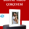 KESGİN MARKET ® Çift Stereo Hoparlörlü 7 İnç Dijital Fotoğraf Çerçevesi – Zengin Ses Deneyimi