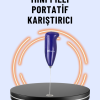 KESGİN MARKET ® Portatif Kahve Köpürtücü – Latte, Cappuccino, Milkshake ve Puding Yapıcı