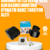 KESGİN MARKET ® Dijital bilekten tansiyon ölçüm cihazı LCD