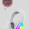 KESGİN MARKET ® Type-C Şarjlı RGB Işıklı Bluetooth Oyuncu Kulaklığı