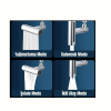 KESGİN MARKET ® Çok Fonksiyonlu Musluk Başlığı | 4 Su Modu | Geniş Uyumlu Adaptör Seti | Mutfak ve Banyo Uyumlu