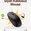 KESGİN MARKET ® Kablosuz Sessiz Mouse – Ayarlanabilir DPI ve USB Bağlantılı