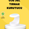 KESGİN MARKET ® UV ve LED Jel Kurutmaya Uygun – Çift Dalga Boylu Mini Kurutucu