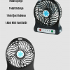 KESGİN MARKET ® USB Girişli Taşınabilir Masaüstü Mini Fan – 3 Kademeli Hız, Şarjlı, Işıklı, Sessiz Çalışma