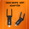 KESGİN MARKET ® Tak-Çalıştır Özellikli Çift Bant WiFi Adaptör – 1200 Mbps