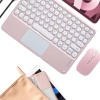 KESGİN MARKET ® Bluetooth Touchpad Klavye Ultra İnce Taşınabilir Q Klavye