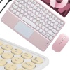 KESGİN MARKET ® Bluetooth Touchpad Klavye 10.9 inch Kablosuz Wifi Q Klavye Slim