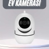 KESGİN MARKET ® 360° Full HD Akıllı Kamera Hareket Sensörlü Wifi Kamera Çocuk Güvenlik Kamerası