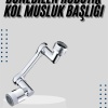 KESGİN MARKET ® Mutfak Musluk Başlığı 1080 Derece Dönebilir Oynar Başlıklı Musluk Aparatı