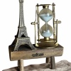 KESGİN MARKET ® Eyfel Kuleli Kum Saati Dekoratif Hediyelik Eşya Retro Eyfel Kulesi