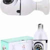 KESGİN MARKET ® Güvenlik Kamerası Wi-Fi Özellikli 360 Derece Full Hd 1080p Ampül Kamera