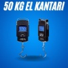 KESGİN MARKET ® 50 Kg Dijital El Terazisi Cep Tartısı El Kantarı Terazi