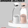 KESGİN MARKET ® Taşınabilir Kablosuz Şarjlı Kişisel Smoothie El Blender Mini Meyve Sıkacağı