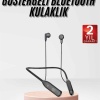 KESGİN MARKET ® Kablolu Kulak İçi Bluetooth Kulaklık 60 Saat ANC Özellikli Boyun Bantlı