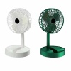 KESGİN MARKET ® Katlanabilir Teleskopik Şarjlı Fan Masaüstü Soğutucu Vantilatör