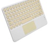 KESGİN MARKET ® Touchpad Uyumlu Bluetooth Klavye Slim Kablosuz Wifi Q Klavye