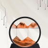 KESGİN MARKET ® Dekoratif Kum Sulu Kum Saati Yuvarlak Şık Kum Tablosu Kum Saati Şeklinde Kum Tablo