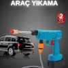 KESGİN MARKET ® Şarjlı Ve Yüksek Basınçlı Oto Yıkama Makinesi Ve Sulama Tabancası Bahçe Yıkama Makinesi