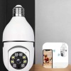 KESGİN MARKET ® Ampul Görünümlü Güvenlik Kamerası Duylu Wifi Kamerası Dönebilen