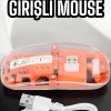 KESGİN MARKET ® Fare Mouse Çift Modlu Kablosuz Bağlantılı 2.4GHz Destekli