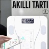 KESGİN MARKET ® Tartı Baskül Dijital Elektronik Tartı Vücut Analiz Wifi Akıllı Yağ Ölçer
