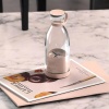 KESGİN MARKET ® Bardak Blender Smoothie Meyve Sıkacağı Şarjlı Cam Taşınabilir