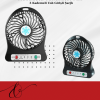 KESGİN MARKET ® USB Girişli Taşınabilir Masaüstü Mini Fan – 3 Kademeli Hız, Şarjlı, Işıklı, Sessiz Çalışma