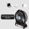 KESGİN MARKET ® USB Girişli Taşınabilir Masaüstü Mini Fan – 3 Kademeli Hız, Şarjlı, Işıklı, Sessiz Çalışma