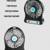 KESGİN MARKET ® USB Girişli Taşınabilir Masaüstü Mini Fan – 3 Kademeli Hız, Şarjlı, Işıklı, Sessiz Çalışma