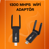 KESGİN MARKET ® Tak-Çalıştır Özellikli Çift Bant WiFi Adaptör – 1200 Mbps
