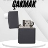 KESGİN MARKET ® Hediyelik Zarif Zippo Model Siyah Benzinli Çakmak