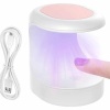 KESGİN MARKET ® Seyehat Tipi Mini Oje Kurutucu Ultraviole Mor Işık Protez Tırnak Kurutucu
